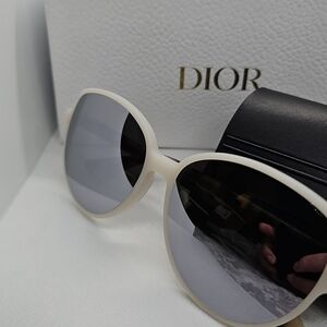 Dior White Frame HavanaWomen's Sunglasses - NEW !!!